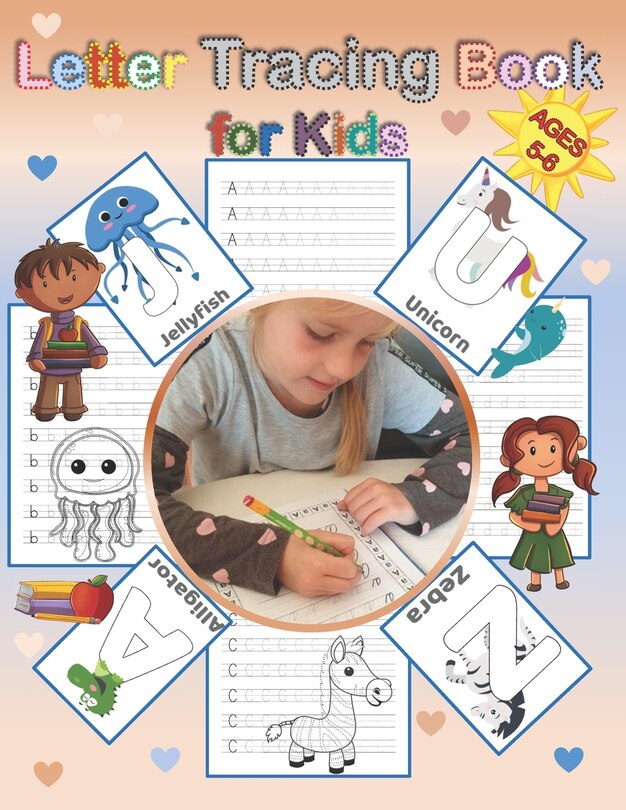 Couverture_Letter Tracing Book for Kids Ages 5-6