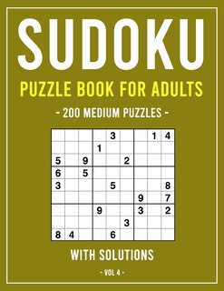 Front cover_Sudoku Puzzle Book for Adults