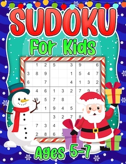 Front cover_Sudoku for Kids Ages 5-7