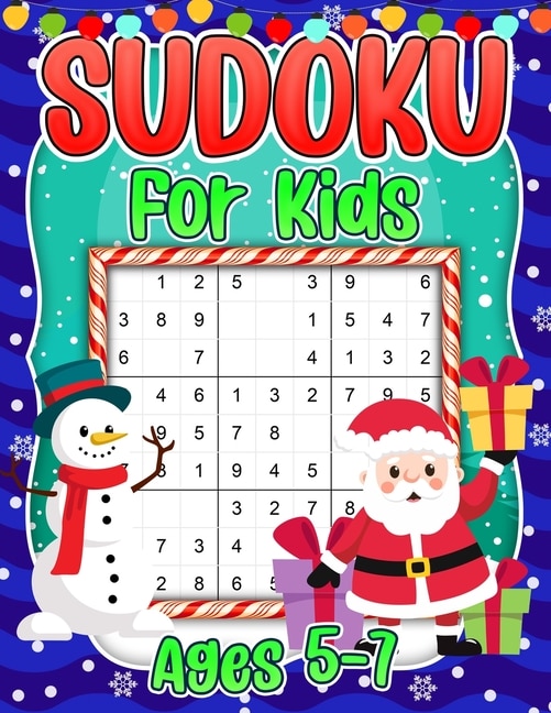 Front cover_Sudoku for Kids Ages 5-7