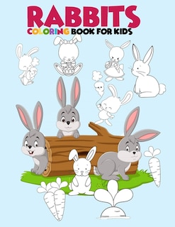 Couverture_Rabbits coloring book for kids