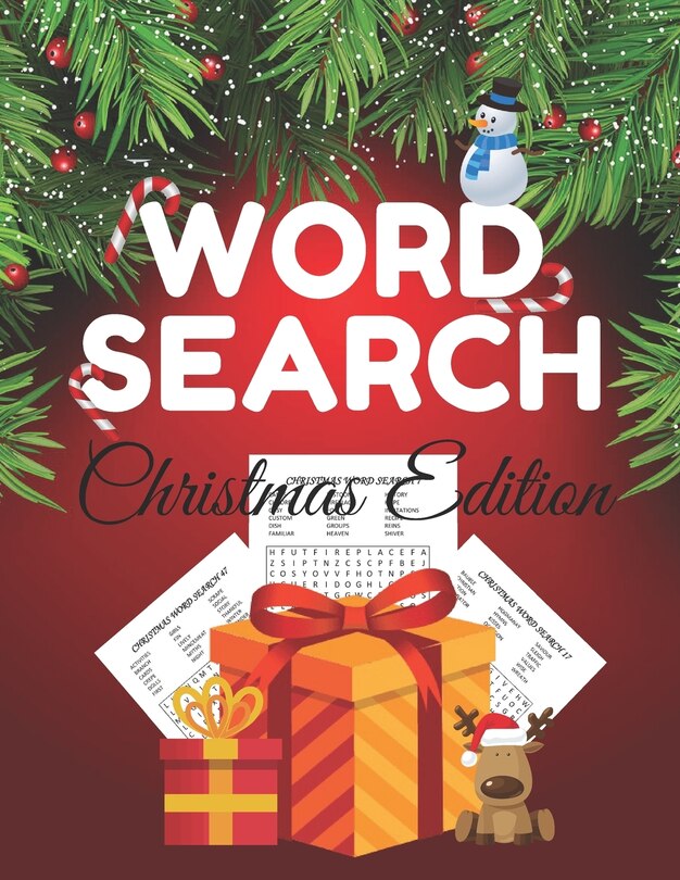 Couverture_Word Search Christmas Edition