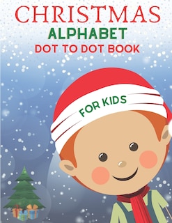 Front cover_Christmas Alphabet Dot to Dot Book for Kids