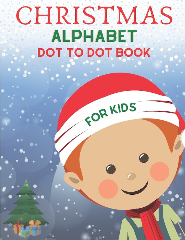 Front cover_Christmas Alphabet Dot to Dot Book for Kids
