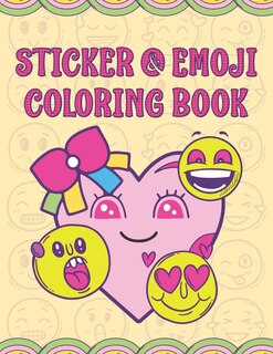 Front cover_Sticker & Emoji Coloring Book
