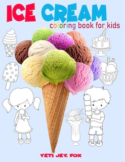 Couverture_Ice cream coloring book for kids