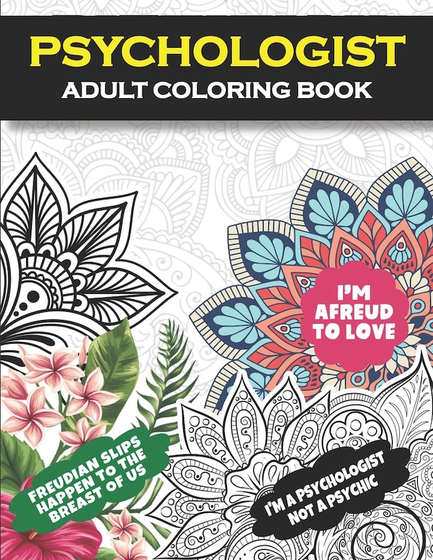 Couverture_Psychologist Adult Coloring Book