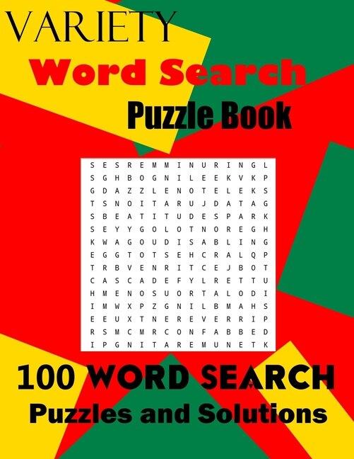 Front cover_Variety Word Search Puzzle Book