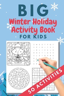 Front cover_Big Winter Holiday Activity Book for Kids