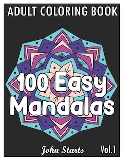 Front cover_100 Easy Mandalas