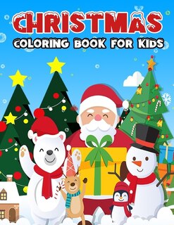 Front cover_Christmas coloring book for kids