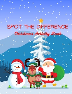 Couverture_Spot The Difference Christmas Activity Book