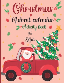 Front cover_Christmas Advent Calendar Activity Book For Kids