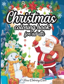 Couverture_Christmas Coloring Book for Adults