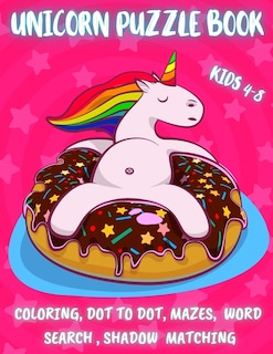 Front cover_Unicorn Puzzle Book Kids 4-8