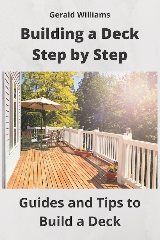 Front cover_Building a Deck Step by Step