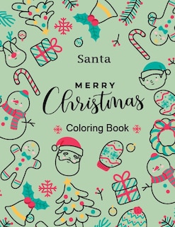 Couverture_Santa Merry Christmas Coloring Book