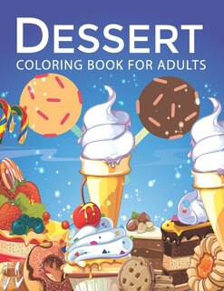 Couverture_Dessert Coloring book for Adults