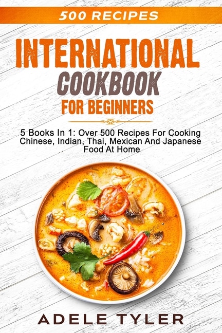 Front cover_International Cookbook For Beginners