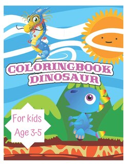 Couverture_Dinosaur coloring book for kids 3-5