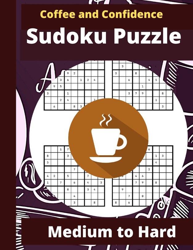 Front cover_Coffee and Confidence Sudoku Puzzle