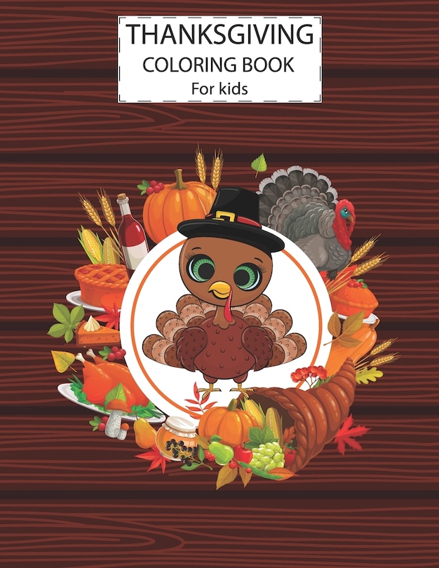 Couverture_Thanksgiving Coloring Book For Kids