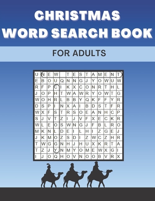 Couverture_Christmas Word Search Book For Adults
