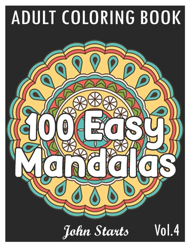 Front cover_100 Easy Mandalas