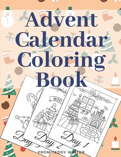 Front cover_Advent Calendar Coloring Book