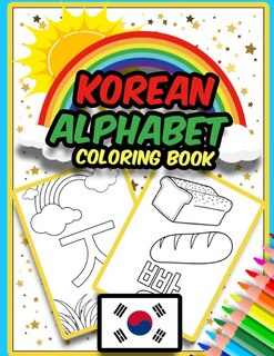 Couverture_Korean Alphabet Coloring Book