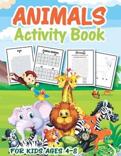 Couverture_Animal Activity Book for Kids Ages 4-8