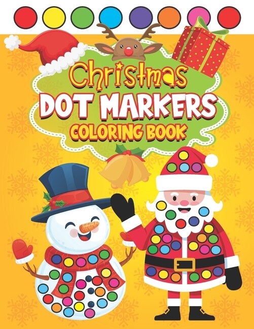 Couverture_Christmas Dot Markers Coloring Book