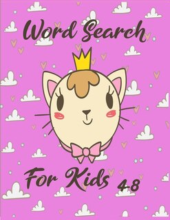 Couverture_word search for kids 4-8