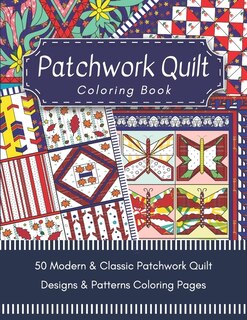 Front cover_Patchwork Quilt Coloring Book
