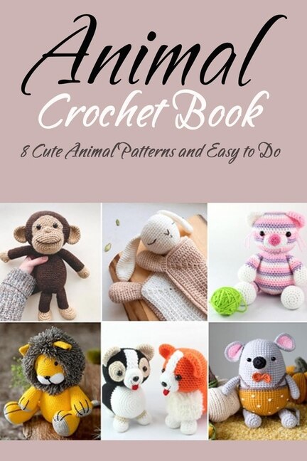 Front cover_Animal Crochet Book