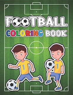 Front cover_Football Coloring Book