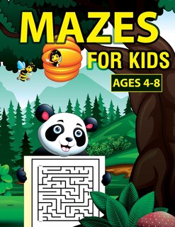 Couverture_Mazes For Kids Ages 4-8