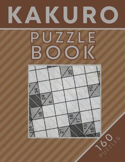 Front cover_KAKURO Puzzle Book 160 Puzzles