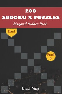 Front cover_200 Sudoku X Puzzles Diagonal Sudoku Book