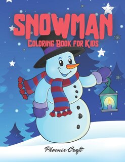 Front cover_Snowman Coloring Book for Kids