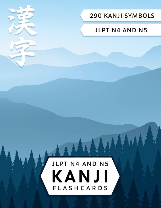 Couverture_JLPT N4 and N5 Kanji Flash Cards