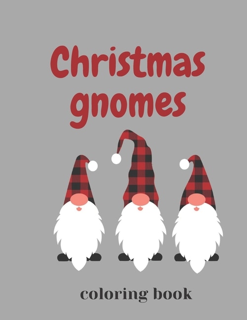 Front cover_Christmas Gnomes Coloring Book