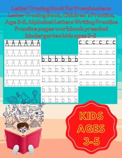 Front cover_Letter Tracing Book for Preschoolers
