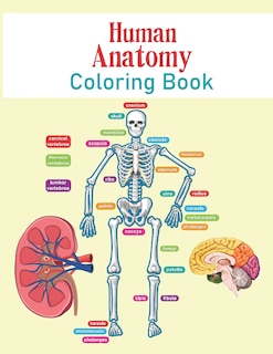 Couverture_Human Anatomy Coloring Book