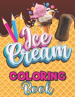Front cover_Ice Cream Coloring Book