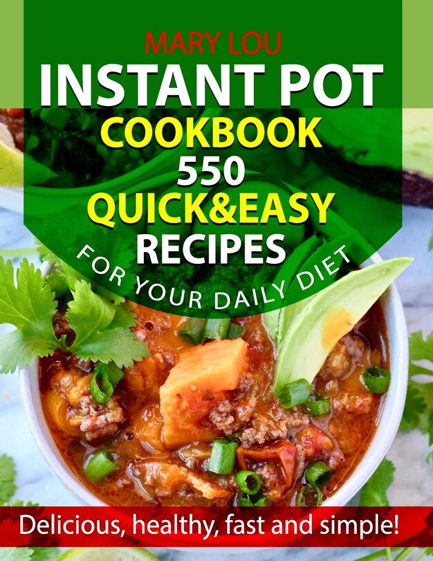 Front cover_Instant Pot Cookbook 550