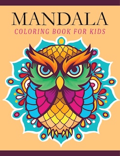 Front cover_Mandala Coloring Book for Kids