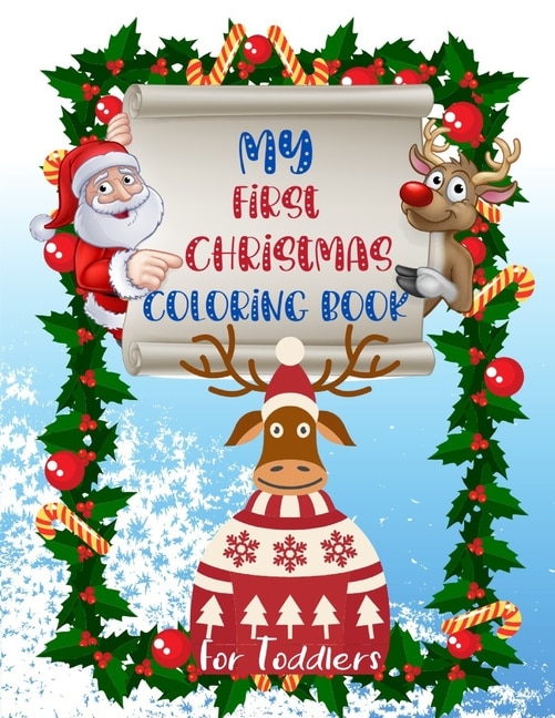 Couverture_My First Christmas Coloring Book for Toddlers