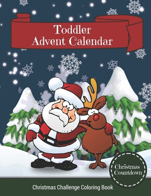 Christmas Countdown Toddler Advent Calendar: Awsome Christmas Challenge