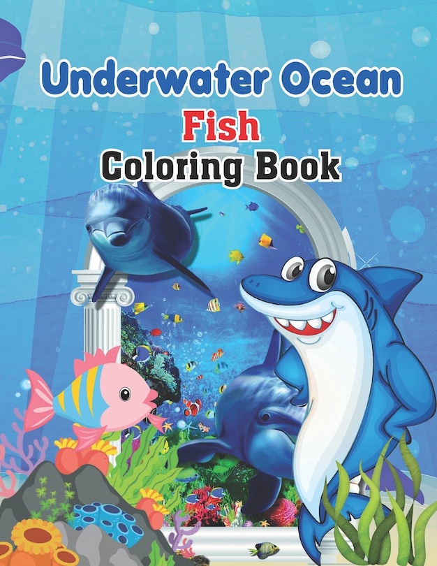 Couverture_Underwater Ocean Fish Coloring Books